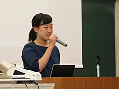 Mr. Shimamoto, Chairman of the Alumni Association