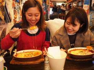 Lunch is a specialty of Mojiko's specialty grilled curry