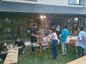 Barbecue Bungo beef and yakisoba at dinner (2)