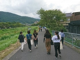 Walk around the country of Yufuin